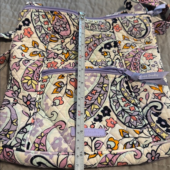 Vera Bradley Floral Patterned Crossbody Bag - Picture 10 of 10